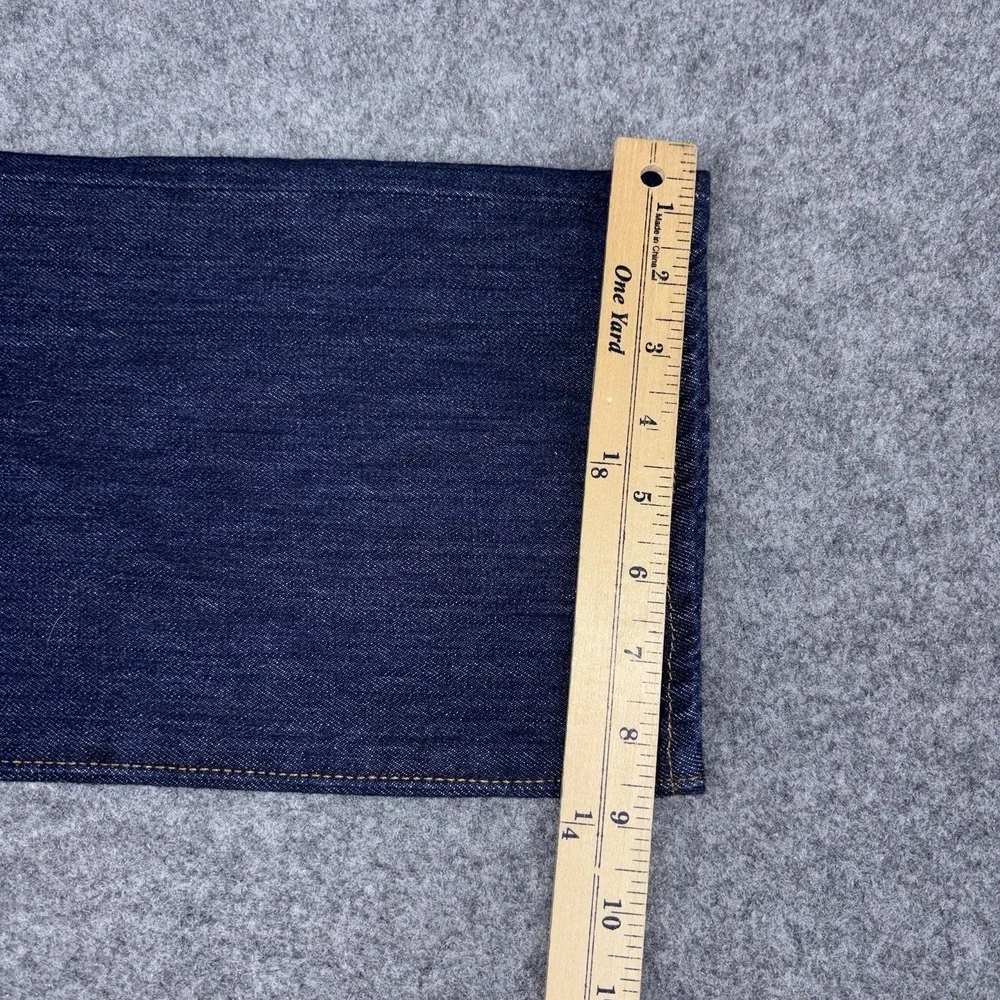 Levi's 501 Jeans Mens 38x34 Straight Leg Button Fly Dark Wash Casual Workwear